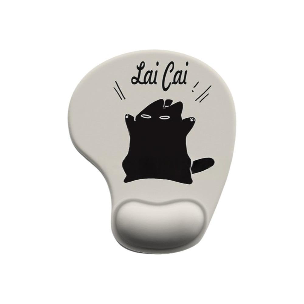 Silicone Comfortable Wrist Rest Soft Desktop Wrist Support Cartoon Animal Mouse Pad  Computer