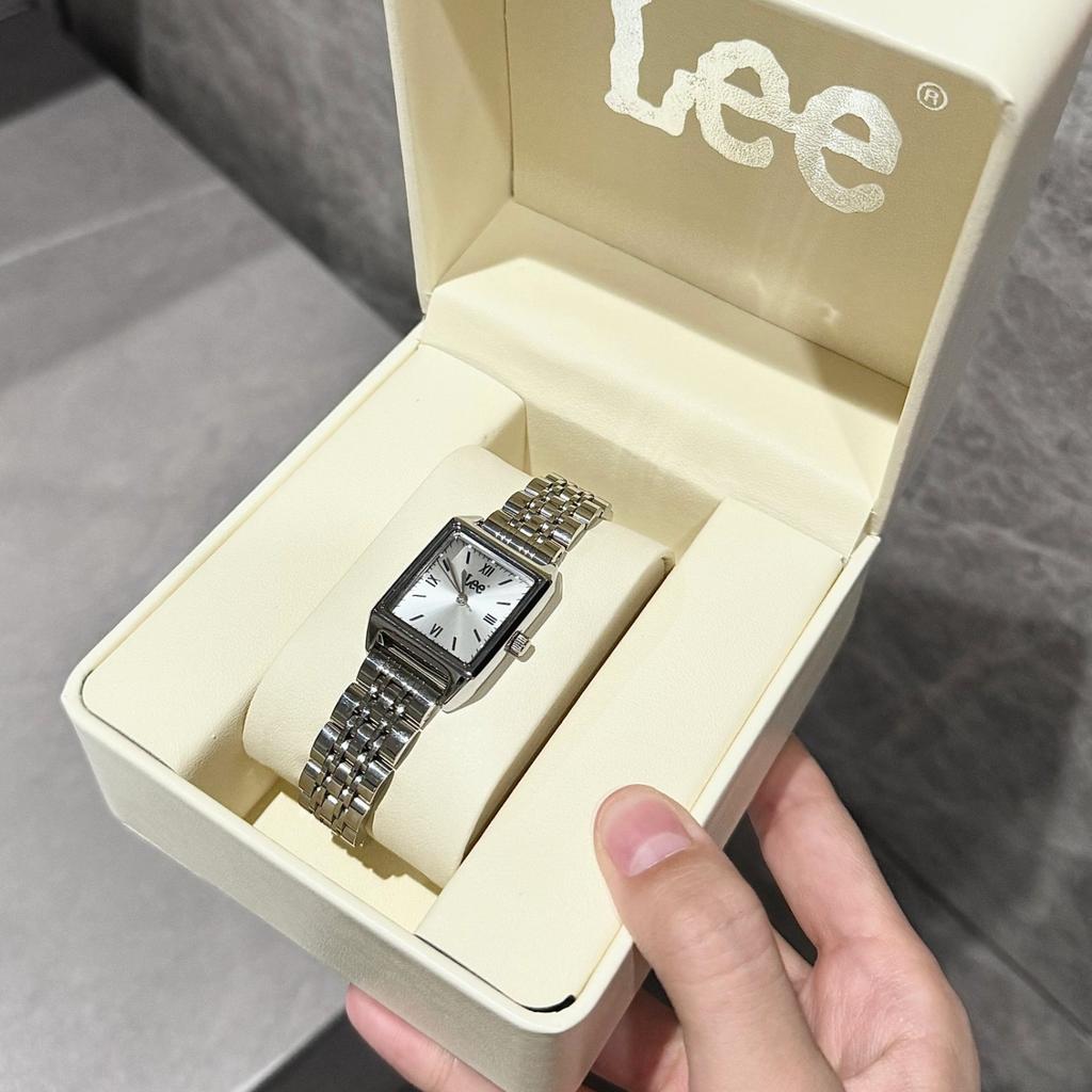 Lee Wrist Watch Quartz Movement Steel Strap White Dial Women's Watch Classic Holiday Love Confession Box M485G