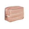 Portable Waterproof Aesthetic Cosmetic Organizer Large Capacity Shock Resistance Quilted Makeup Pouch Washbag Toiletries