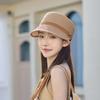 Straw Hat Children Summer New French Hepburn Wind Lace Sunscreen Curling Travel Bucket Hat Sun Hat