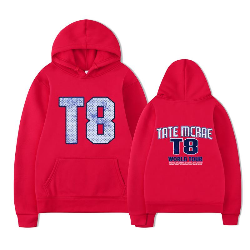 Tate McRae Think Later Hoodies Autumn Men Fashion Long Sleeve Sweatshirts Women Harajuku Streetwear Pullovers Sudaderas