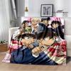 Detective Conan Cartoon Printed Blankets Picnic Blanket Warm Flannel Blankets Home Bed Linings Blankets for Beds Birthday Gift