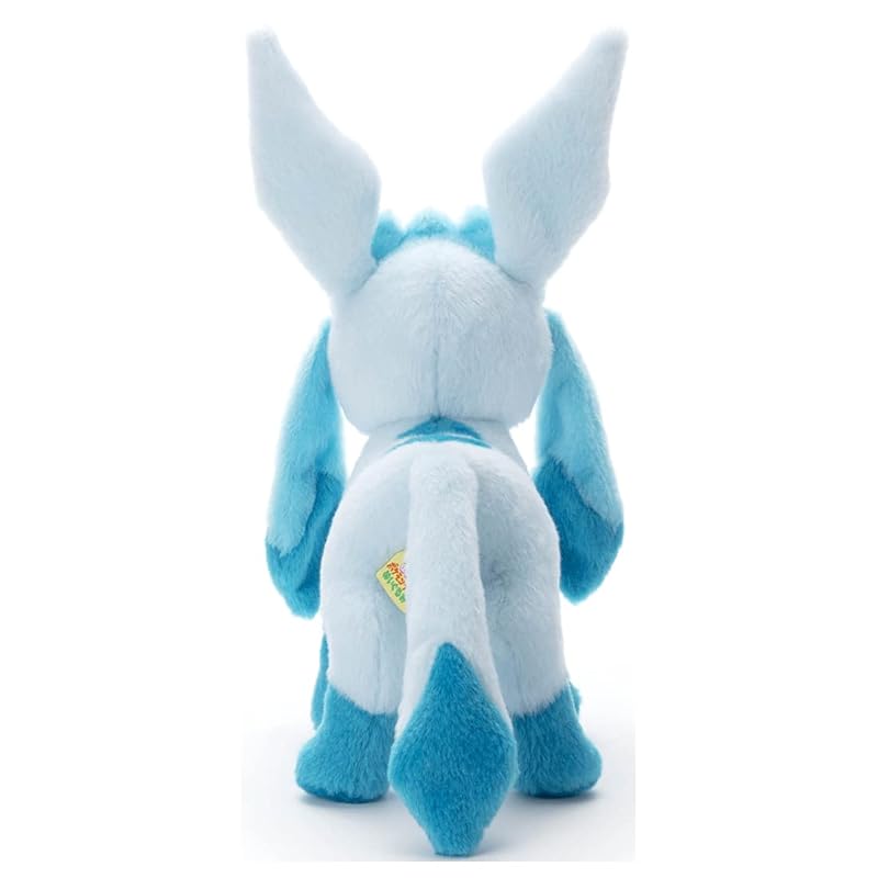 Takara Tomy Arts Pokémon I Choose You! Plush Toy Glaceon, Approx. 22cm Wide