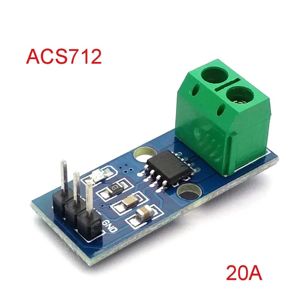 

НОВИЙ модуль датчика струму Холла ACS712 5A 20A 30A Модель ACS712 для Arduino ACS712 20A