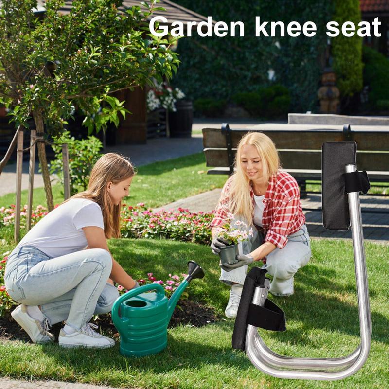 Portable Kneeling Stool Portable Garden Kneeler Seat Protecting Knees Foam Knee Pad Mat Cushion Labor-Saving Tools for Farm Work