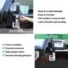 PIUGILH Підходить для Hummer H2 2003-2002 ABS Накладка на дзеркало заднього виду бічна передніх дверей, Декоративна накладка на основу дзеркала заднього виду, Накладка-декорація на бічне дзеркало заднього виду