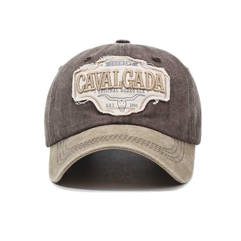 Vintage Embroidered Baseball Cap Women Sun Hat Men Cap