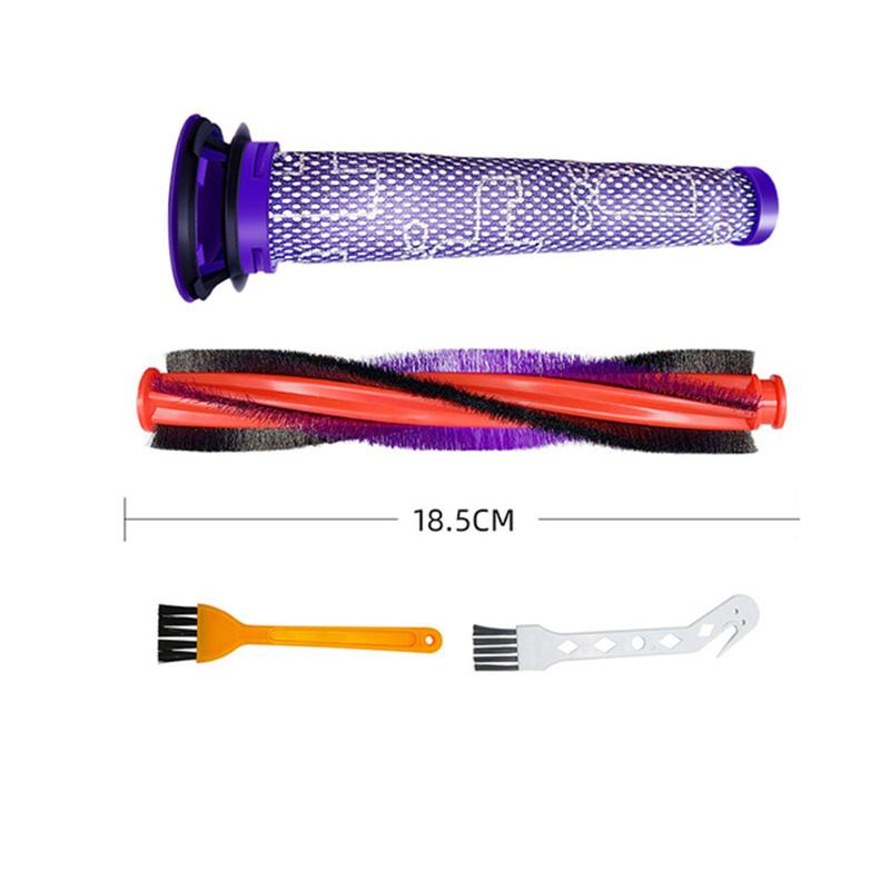 For Dyson V6 Animal / DC59 / DC62 / SV03 / SV073 Roller 185 Mm 225 Mm Main Brush Bar Pre Filter Replacement Spare Part