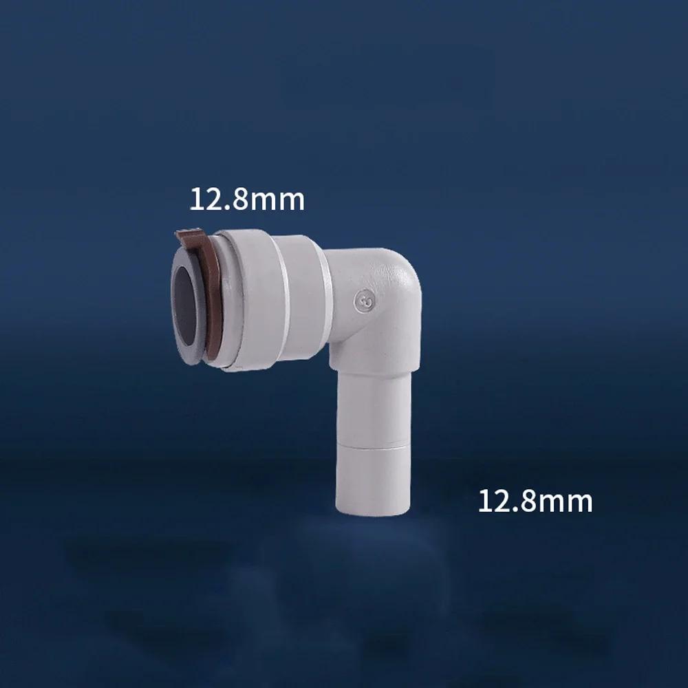 Ajuste 3/8" 1/2" DE X 3/8" Tubo Cotovelo Reto T Conector Rápido de Encaixe POM para Aquário Sistema de Osmose Reversa Filtro de Água RO