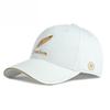 Unisex Embroidered Freedom Feather Baseball Cap Classic Curved Brim Sunshade Peaked Cap Casual Hard Top Hat for Men and Women