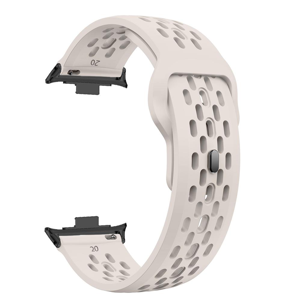 Sport Silikon Ersatzarmband für Xiaomi Mi Band 9 Pro/8 Pro Weiches Atmungsaktives Armband für Redmi Watch 6/5/4 Armband Correa