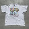 Cherry Blossom Festival T Shirt Macom Ga 1989 Vintage Hot Air Balloon Vintage Fashion Top For Everyday Wear Streetwear