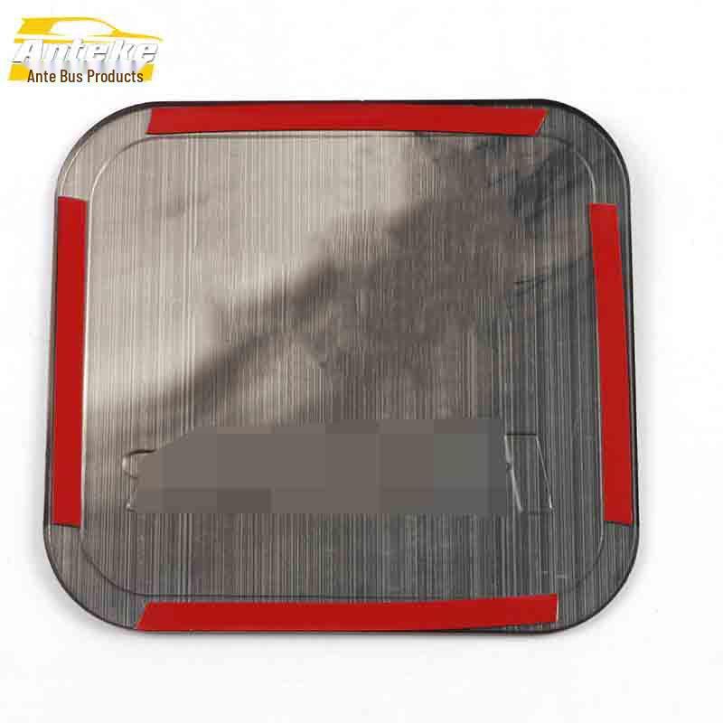 Ouno Stainless Steel Fuel Tank Cap Sequin & Scratch-Resistant Protective Sticker