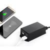 Car Motorcycle USB Hub Charging Station for Phone DC Converter with Battery Clip 4 USB Ports Power Adapter