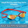 Adjustable Waterproof Eyewear HD Vision Anti-fog Diving Goggles  Learning Swimming