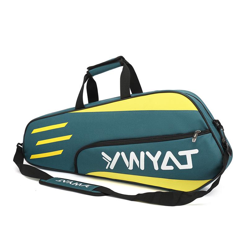 2020 Korean Style Badminton Backpack, Double/Single Shoulder, Holds 3 Rackets, Unisex, Student Edition.