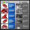 Mini Bike Foot Pegs CNC for CT200U CT200U-EX BT200X CT100U Mega Moto Trail 100cc 212cc 196cc Red,Wider MX Style Footpegs Foot Rest