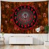 Vikings Tapestry wall Raven Mysterious Meditation Psychedelic Runes Art Wall Hanging Tapestries for Living Room Tarot Sun Moon