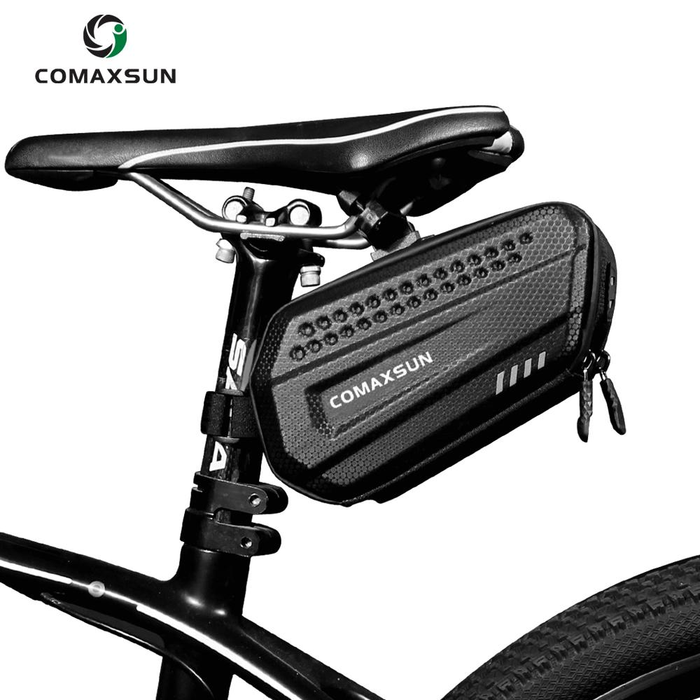 COMAXSUN Fahrradtasche Wasserdicht Vordere Fahrrad-Fahrradtasche 6,5 Zoll Handy Oberrohr Lenkertaschen Mountainbike