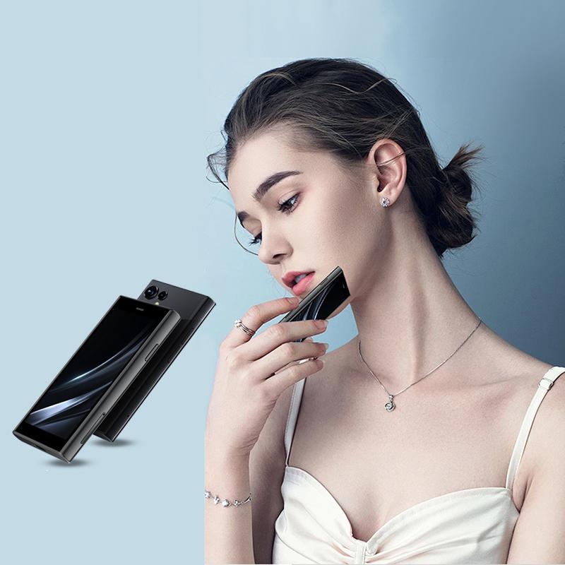 Mały smartfon M80 PRO 3,0 cala Android 9.0 Czterordzeniowy RAM 2 GB ROM 16 GB GB 2000 mAh Face ID Type-C Dual SIM 4G telefon komórkowy