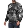 Men's Casual Fashion Printed Round Neck Pullover Sweatshirt