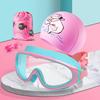 Children's Waterproof Anti-fog Swimming Goggle Set