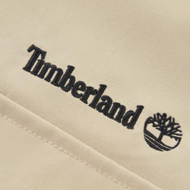 Timberland Logo Versatile Work Long Sleeve Shirt Unisex shirts Beige A418F-Y94