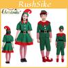Delightful Christmas Elf Cosplay Costume Couple Outfit For Fancy Dress Xmas Party Role Play