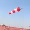 2-Meter Red and White Thickened Oxford Reflective Windsock