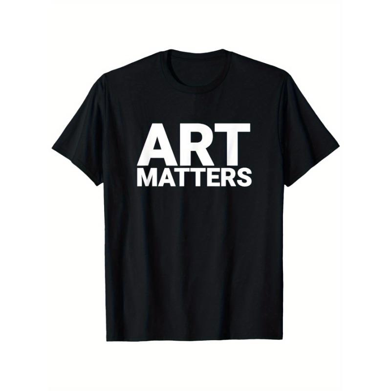 

European sizes Artist Shirt Art Matters Painter Creator Art Teacher Artist T-Shirt, Men S And Women S Four Seasons Casual Round Neck S чёрный
