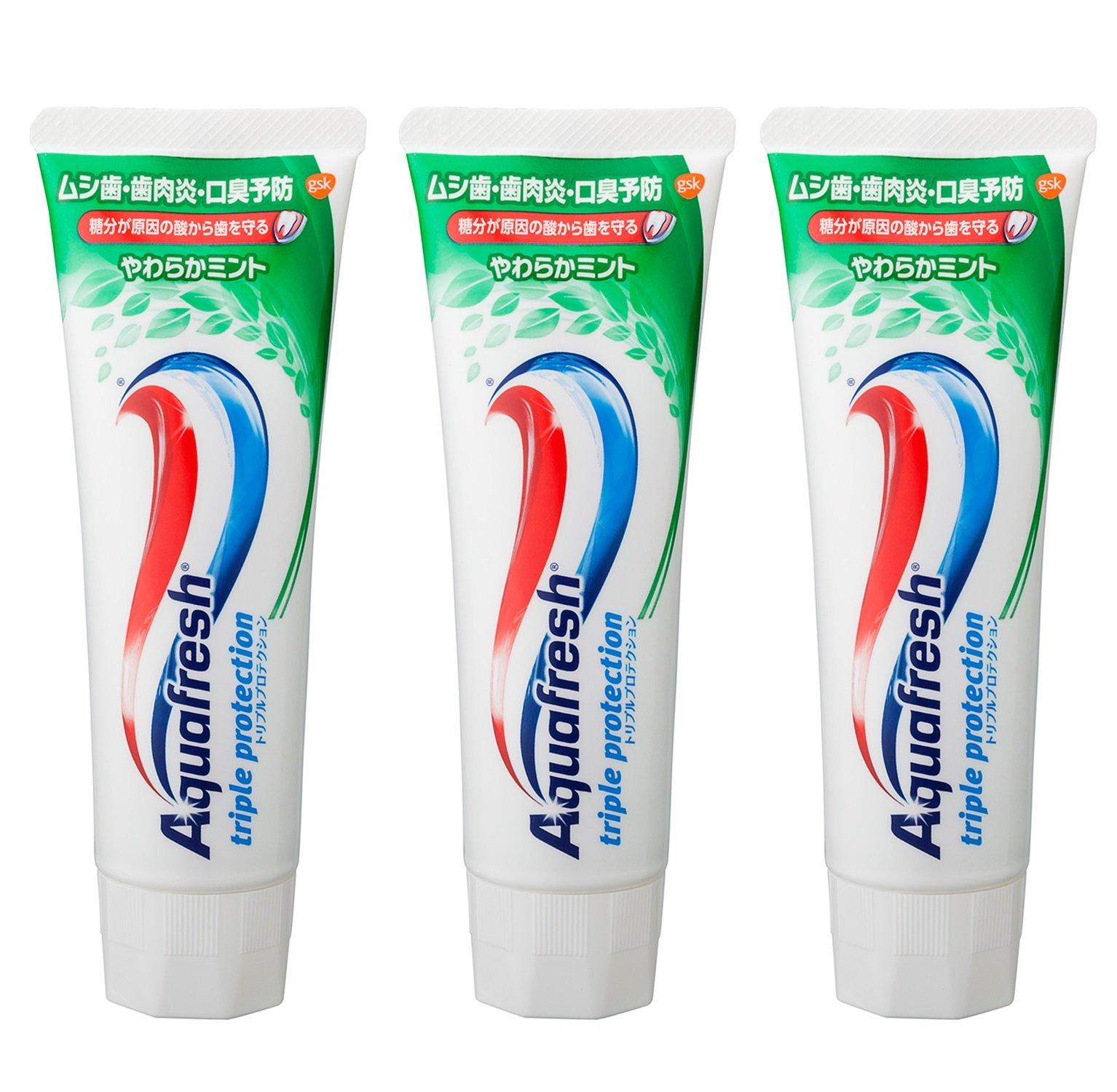 

Aquafresh Soft Mint 140g x 3 pack Toothpaste [quasi-drug]