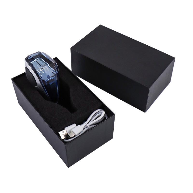 Crystal Shift Knob, Suitable For 8-10-12MM Diameter Threads. R135-246 Offers Multiple Gear Options With Seven Color Crystal Led