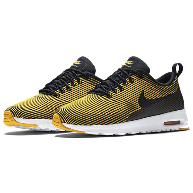 Nike  Air Max Thea KJCRD Black Varsity Maize Women Sneakers Yellow Black-Varsity-Maize-White 718646-004