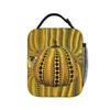 Benutzerdefinierte Yayoi Kusama Kürbis Brotdose Tragbare Lunchbox Kinder Picknick Druck Kühlertasche Lässige Oxford Thermische Tragetaschen