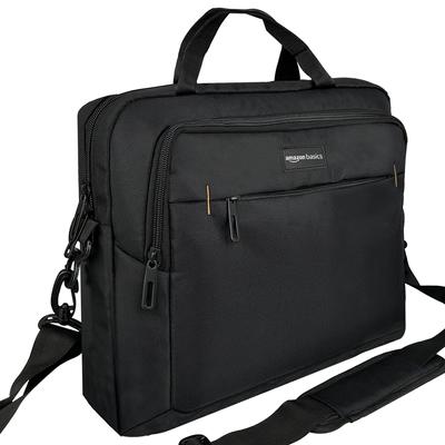 Amazon Basics Business-Tasche, PC-Tasche, Laptop- & Tablet-Tasche, ca.. 44cm, Schwarz