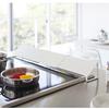 Spice Rack Over the Stove Expandable 17"-30" Length Iron Stove Top Shelf for Kitchen Storage Organization with Zero Installation