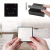 10 Stück Schmuck-Geschenkboxen Quadratische Leckerli-Boxen Schmuckschachteln aus Pappe mit Deckel Aufbewahrungsbox Party-Gastgeschenkboxen Geschenkverpackungsbox