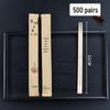 Sheng Rong Ya 24CM Individually Wrapped Blue-White Disposable Chopsticks for Fast Food, Hotel, Hot Pot, and Takeaway