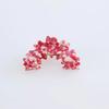Non-Slip Hair Claws Colourful Flower Jaw Clips Ponytail Catch Barrette Hairpins
