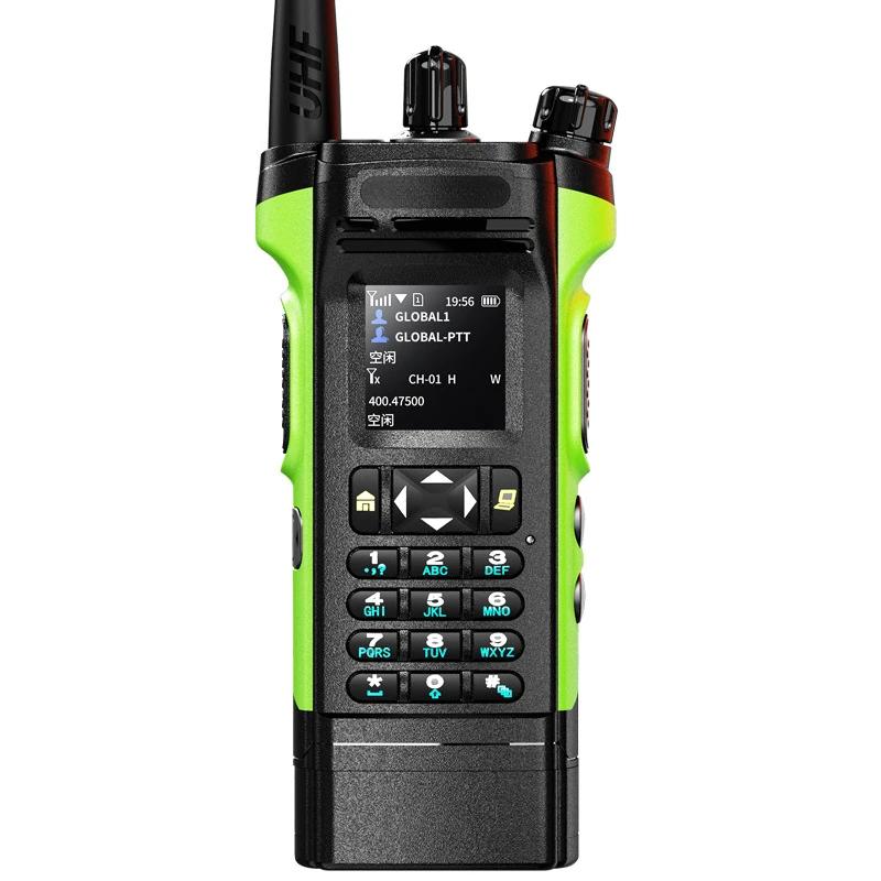

Дворежимний домофон публічний POC+UHF аналоговий відкритий 5000 км домофонний виклик 4G вставлення картки домофон зелений