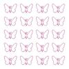 20Pcs Elegant Butterfly Design Metal Paper Clip For Organizing Files Notebooks Albums Office School Use Decorative Clips