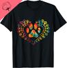 Dog Lover Color Dog Paw Prints TShirt Cotton Custom Printed Graphic T Shirts Funny Shirt Unisexs Clothing Camiseta Hombre