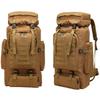 70l80l100loutdoor Rucksack Military Tactical Backpacks Camping Hiking Trek Bag