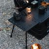 Adjustable Barbecue Desk Folding Table Portable Aluminum Alloys Folding Chair Outdoor Camping Desk Easy to Carry