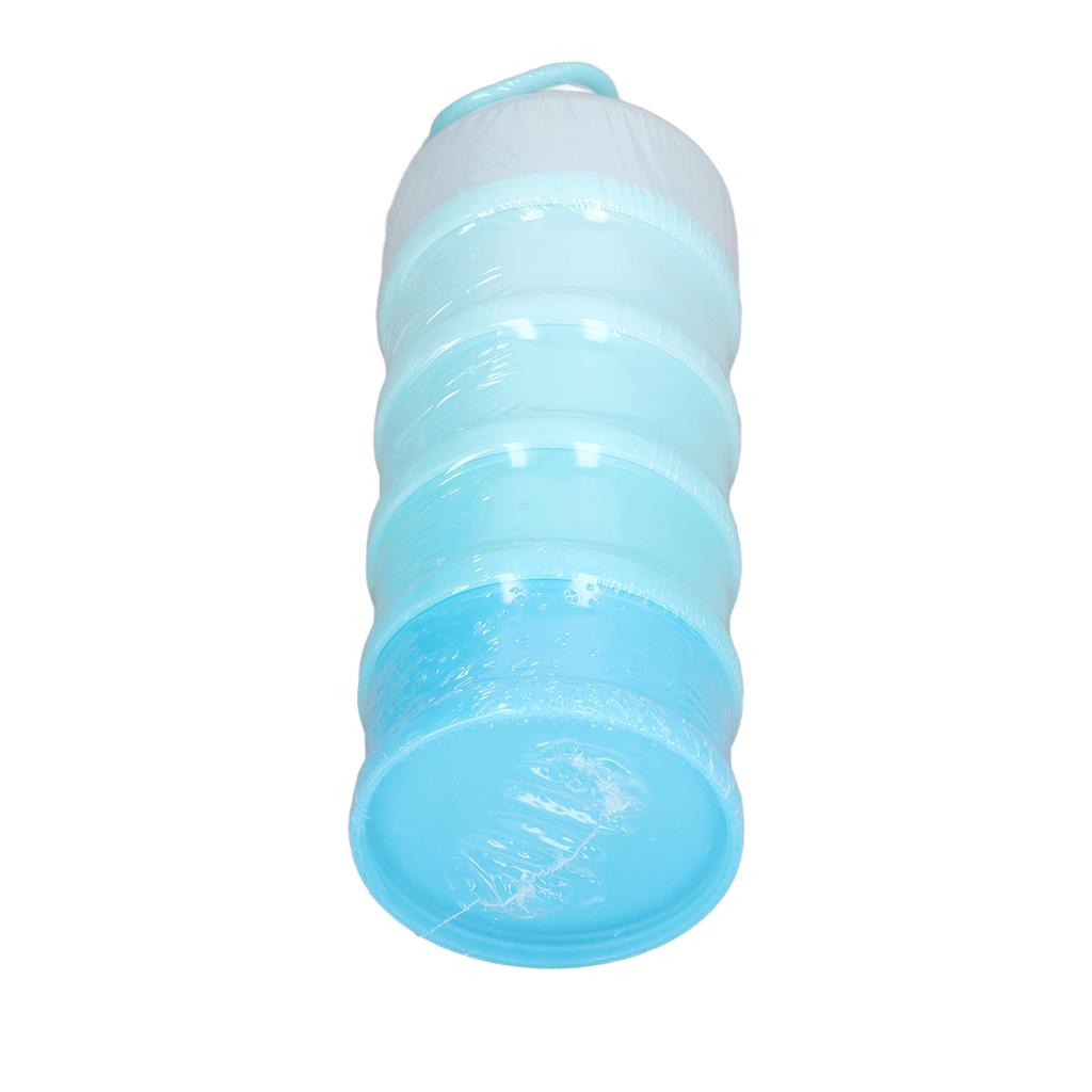 Milk Powder Dispenser 3 Layers Stackable Portable Snack Food Storage Container for Outdoor Travel