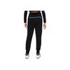 Nike Logo Print Casual Drawstring Cuffed Knit Joggers Kids Bottoms Black DQ8877-010