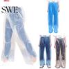 Outdoor Kleinkind Strampler Wasserdichte Regenhose Elastischer Bund Hose für Herren Damen 130cm/107cm Nicht bedeckende Länge Nicht Einweg Schneesport