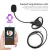 3.5mm Ear Hook Two Way Radio Earphone Bluetooth Wired Intercom Headset for V6 V4 Motorcycle