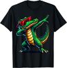 Dabbing Krokodil mit Sonnenbrille Alligator Tier T-Shirt