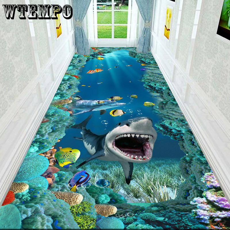 

Entrance Carpet Corridor Carpet Corridor Stairway 3D Strip Home Carpet Hotel 120*160cm
